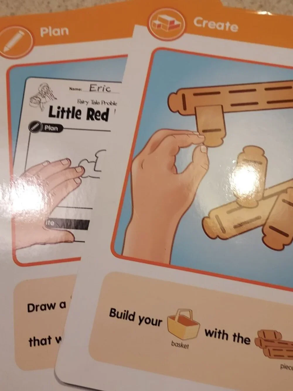 Lakeshore STEM Fairy Tales Problem Solving Kit - The Gingerbread Man USED